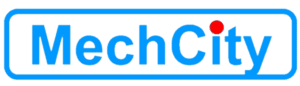 MechCity Blue logo transparent